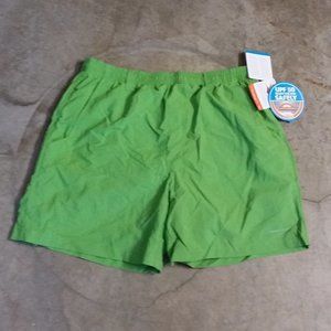 Columbia Omni Shade Lime Green UPC 50 Shorts